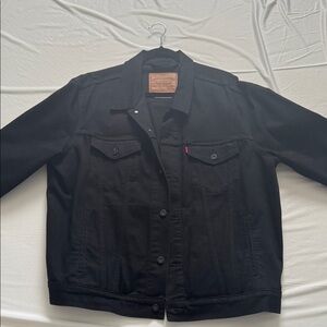 Levi's Classic Black Denim Jacket